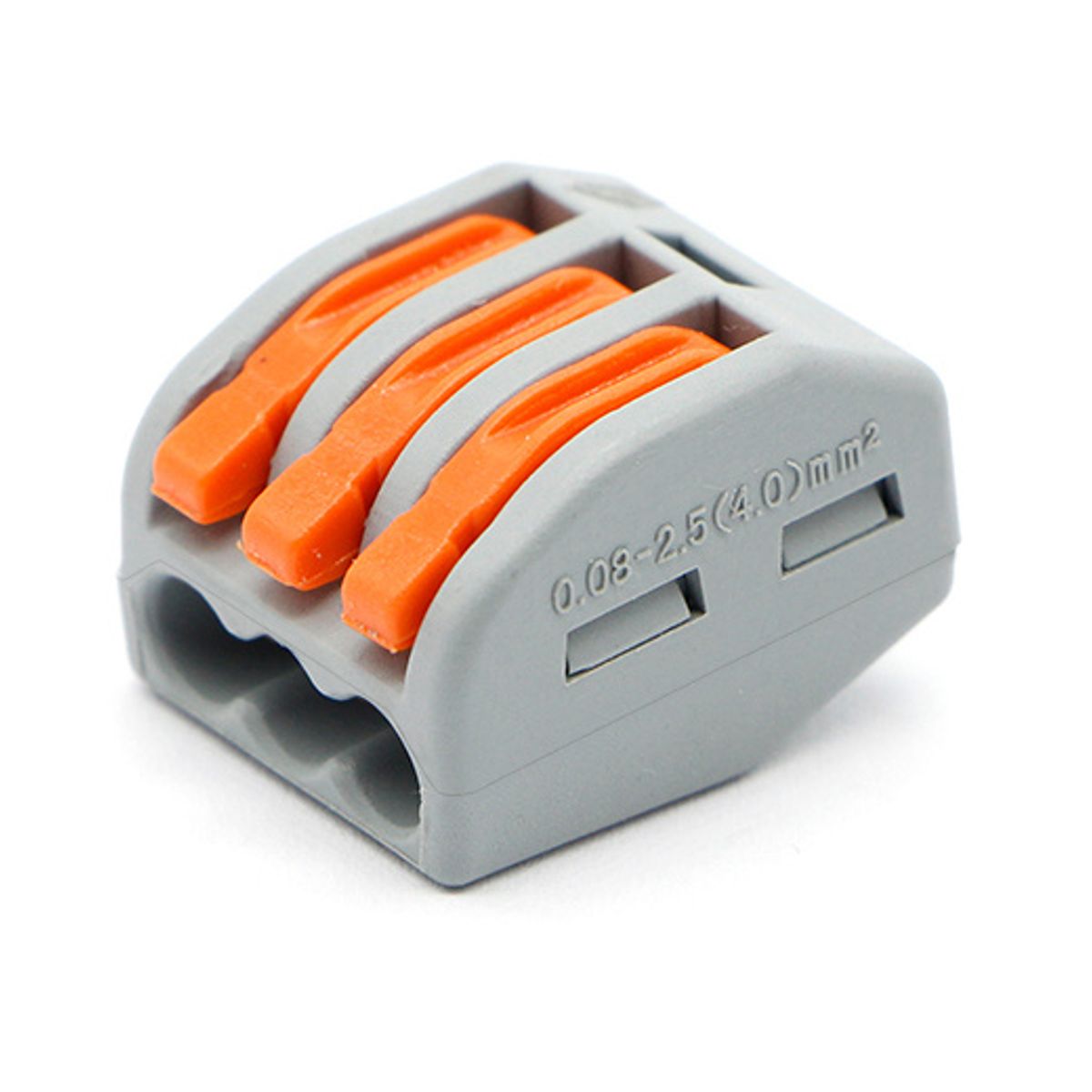 GENERICO - Conector Rapido Empalme Fast Clip Universal 3 Polos