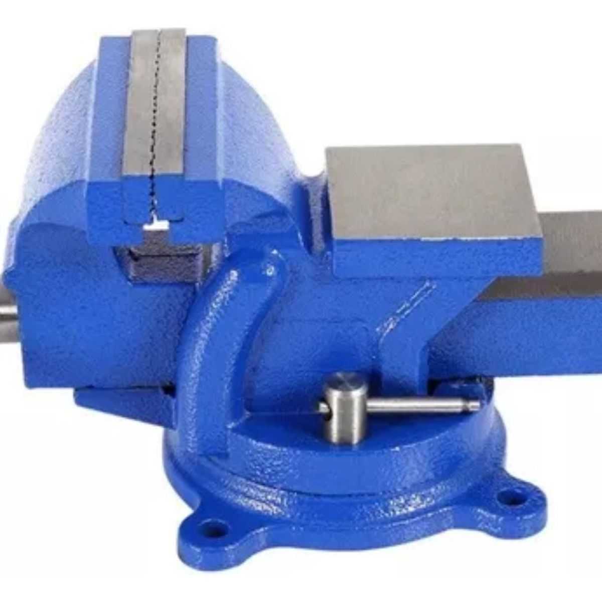 IMPORTCLICK - Tornillo Banco Mecánico 4 Pulgadas 100 MM - Azul