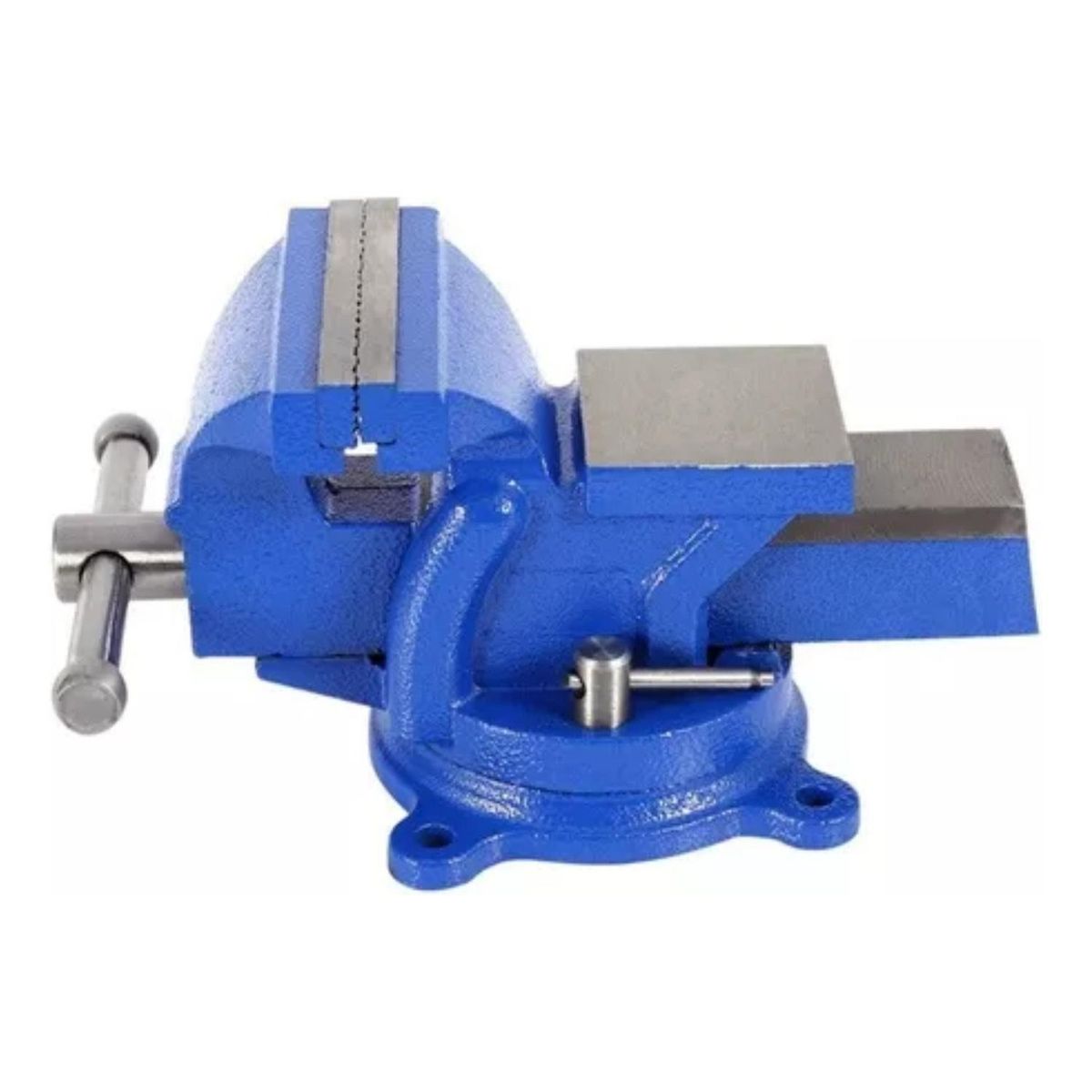 IMPORTCLICK - Tornillo Banco Mecánico 4 Pulgadas 100 MM - Azul