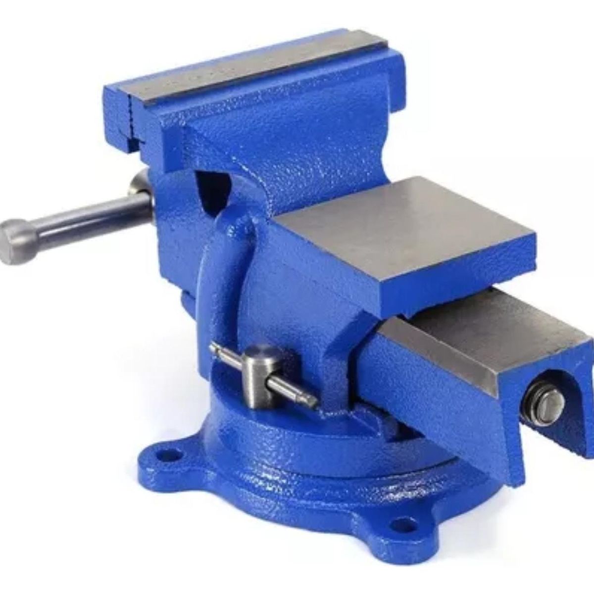 IMPORTCLICK - Tornillo Banco Mecánico 4 Pulgadas 100 MM - Azul