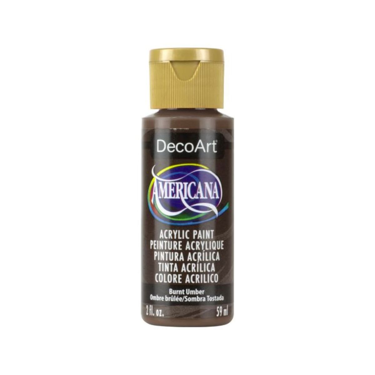 DECOART - Pintura Acrílica DecoArt Burnt Umber DA064 Café Oscuro 59 ml