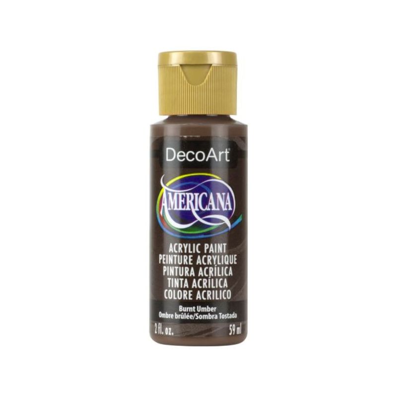 DecoArt Americana Multi-Surface Satin – Acrilico Delfino Satinato, 59 Ml, Per Legno, Vetro, Metallo, Tessuto