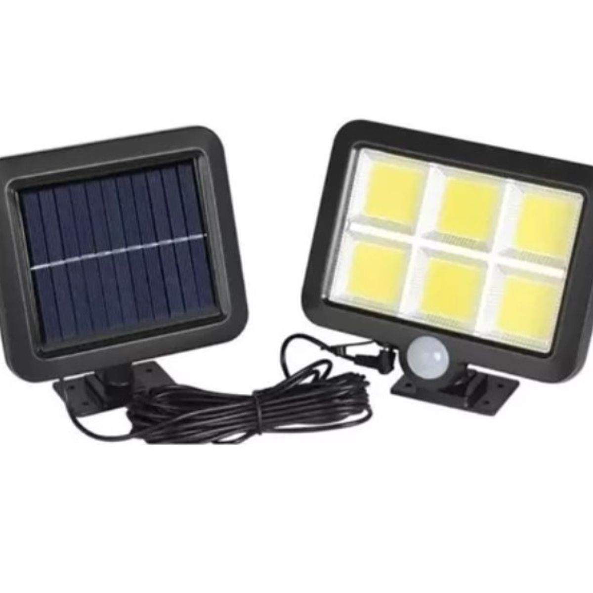 GENERICO - Foco Led Solar Exterior Cob 260 Lm 250 Watts Recargable.