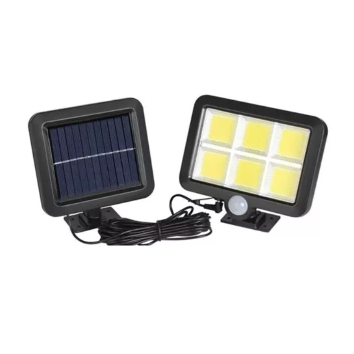 GENERICO - Foco Led Solar Exterior Cob 260 Lm 250 Watts Recargable.