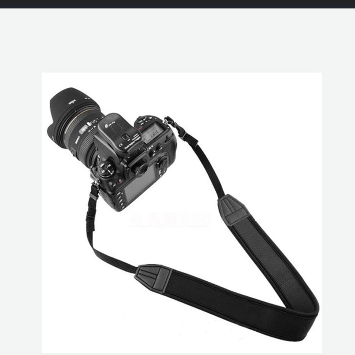 GENERICO - CORREA ESTÁNDAR CÁMARA COLOR NEGRO