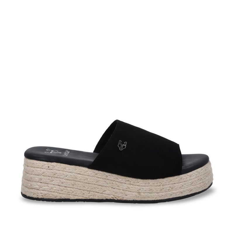 GOTTA - Sandalia Mujer Negra Plataforma 55971 Gotta