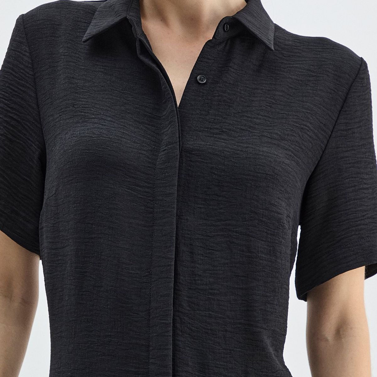 MA GRIFFE - Vestido Largo Negro Mujer Magriffe