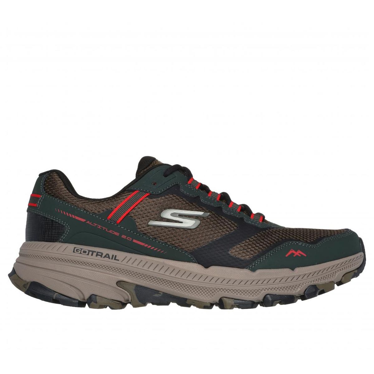 SKECHERS - Zapatilla Hombre Go Run Trail Altitude 20 Oliva Skechers