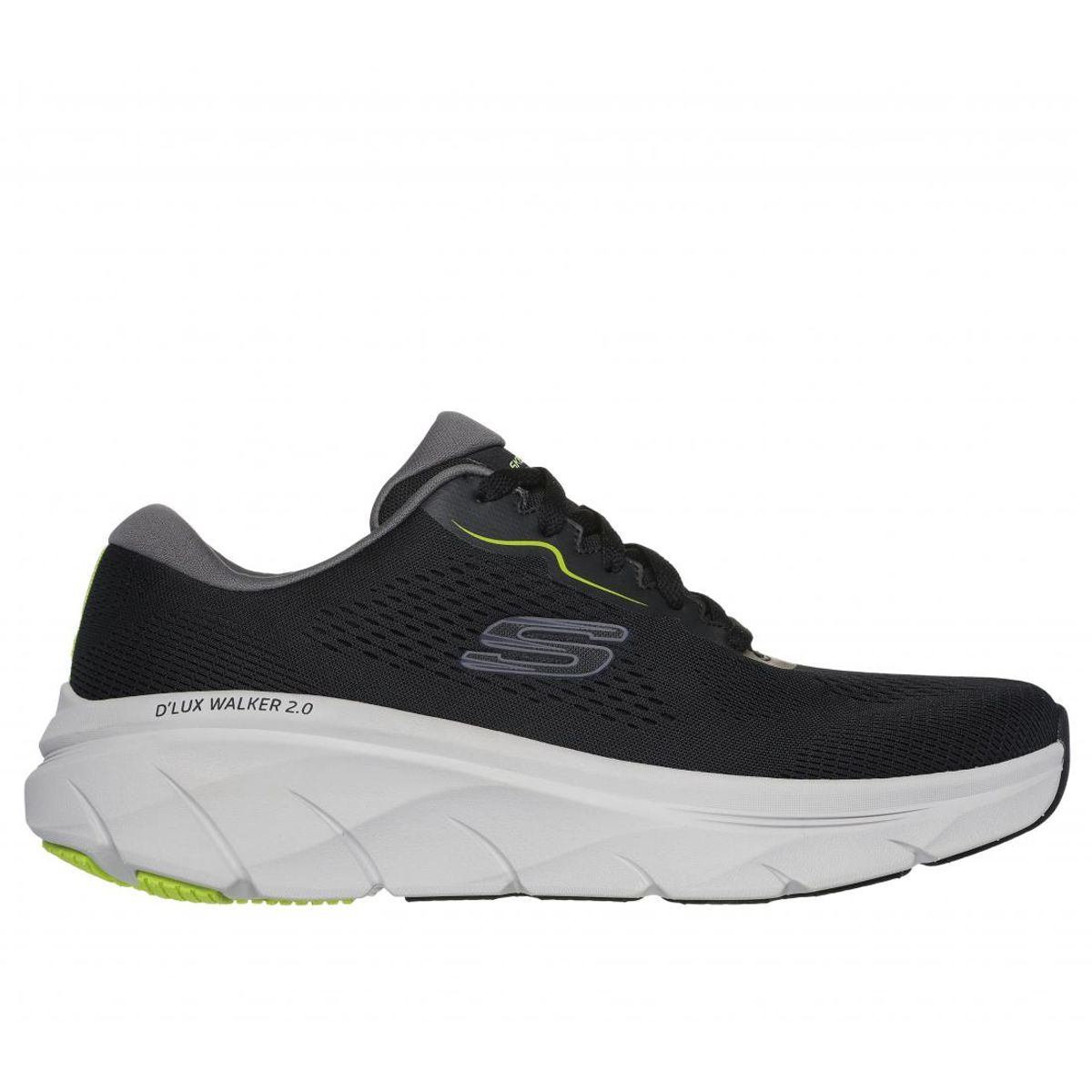 SKECHERS - Zapatilla Hombre DLux Walker 20 Negra Skechers