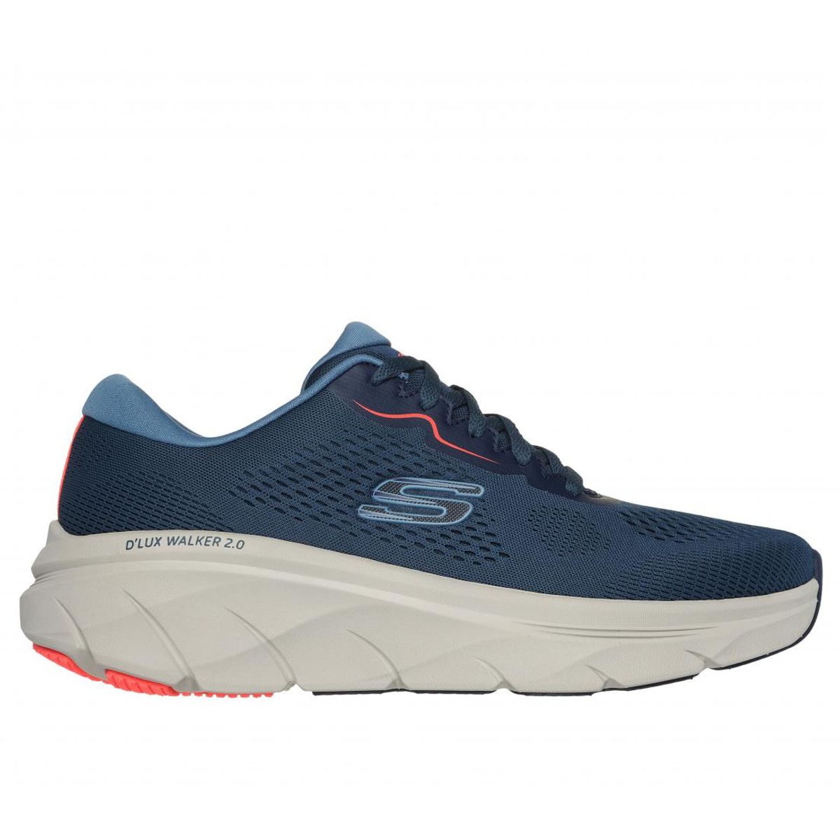 SKECHERS - Zapatilla Hombre DLux Walker 20 Azul Skechers