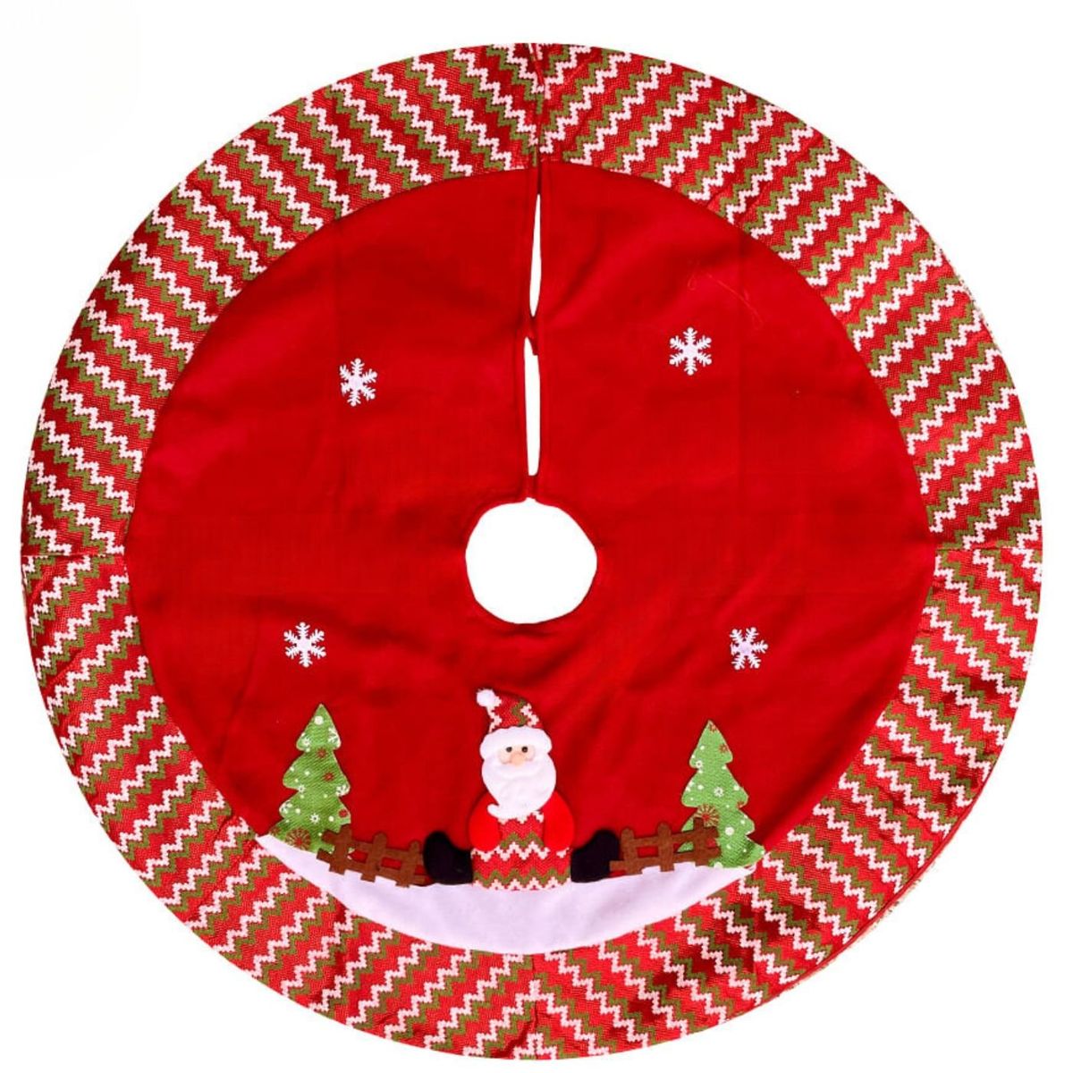 LIKE SHOP - Faldón Pie de Árbol Navidad Decoración 759