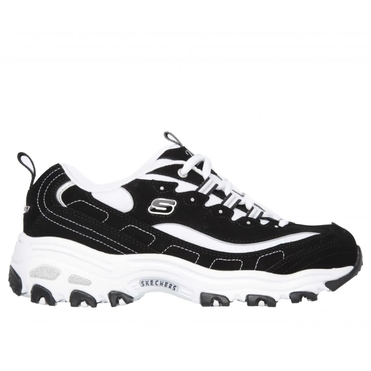 SKECHERS - Zapatilla Mujer DLites Biggest Fan Negra Skechers