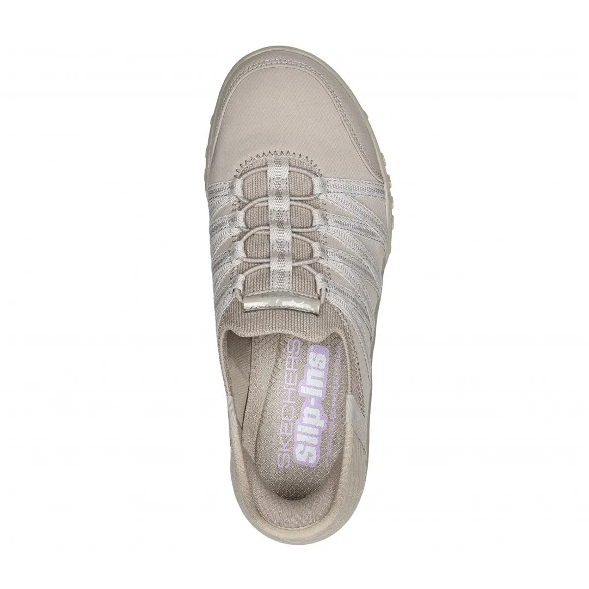 SKECHERS - Zapatilla Mujer Breatheeasy Rollwithme Beige Skechers