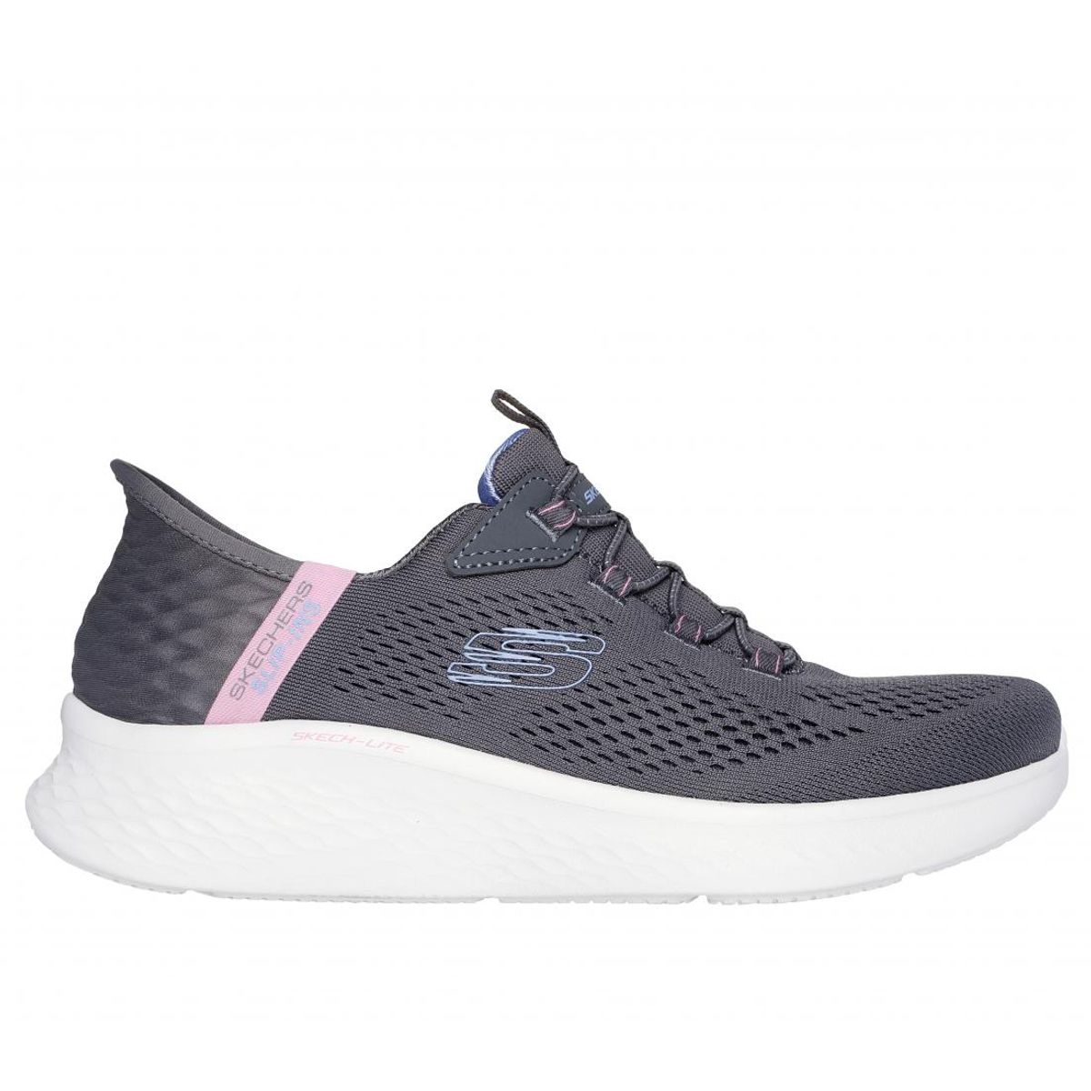 SKECHERS - Zapatillas Mujer Slip-Ins Lite Pro Gris Skechers