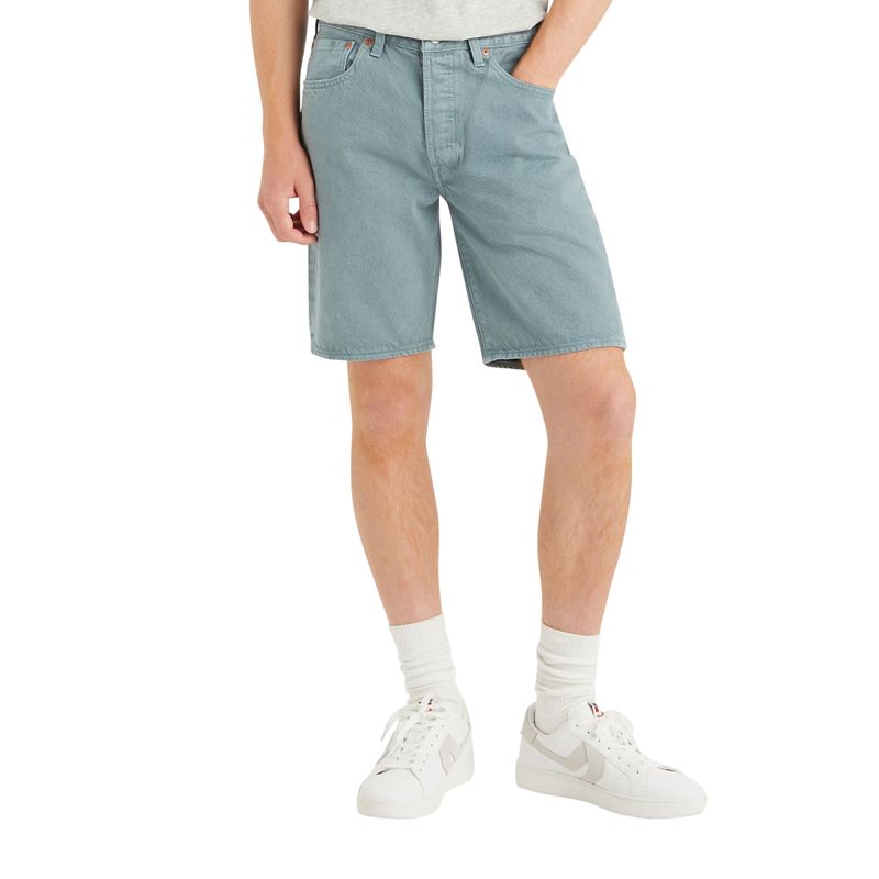 LEVIS - Shorts Hombre 501 Original Celeste Levis