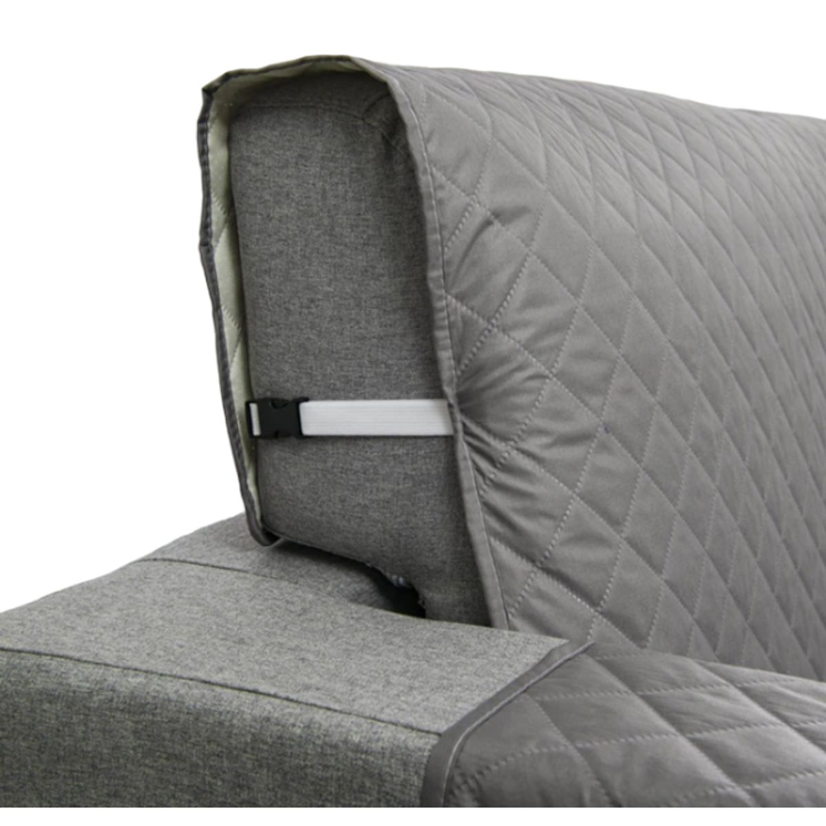 GENERICO - Cubre Sofa Protector de 3 cuerpos con ligas Sujetadoras y ANTI-DERRAME