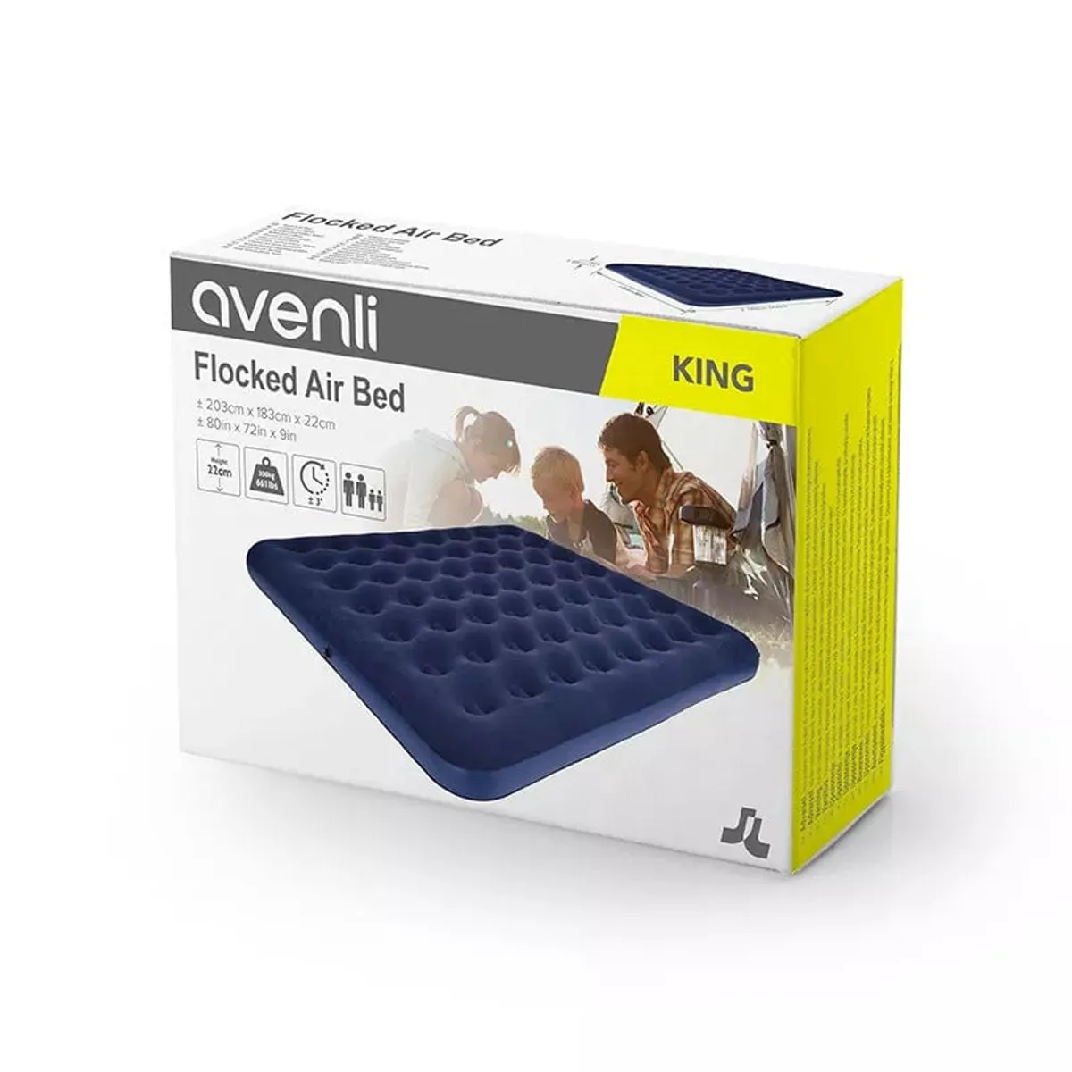 GENERICO - Colchon Inflable 2 Plazas - 20256