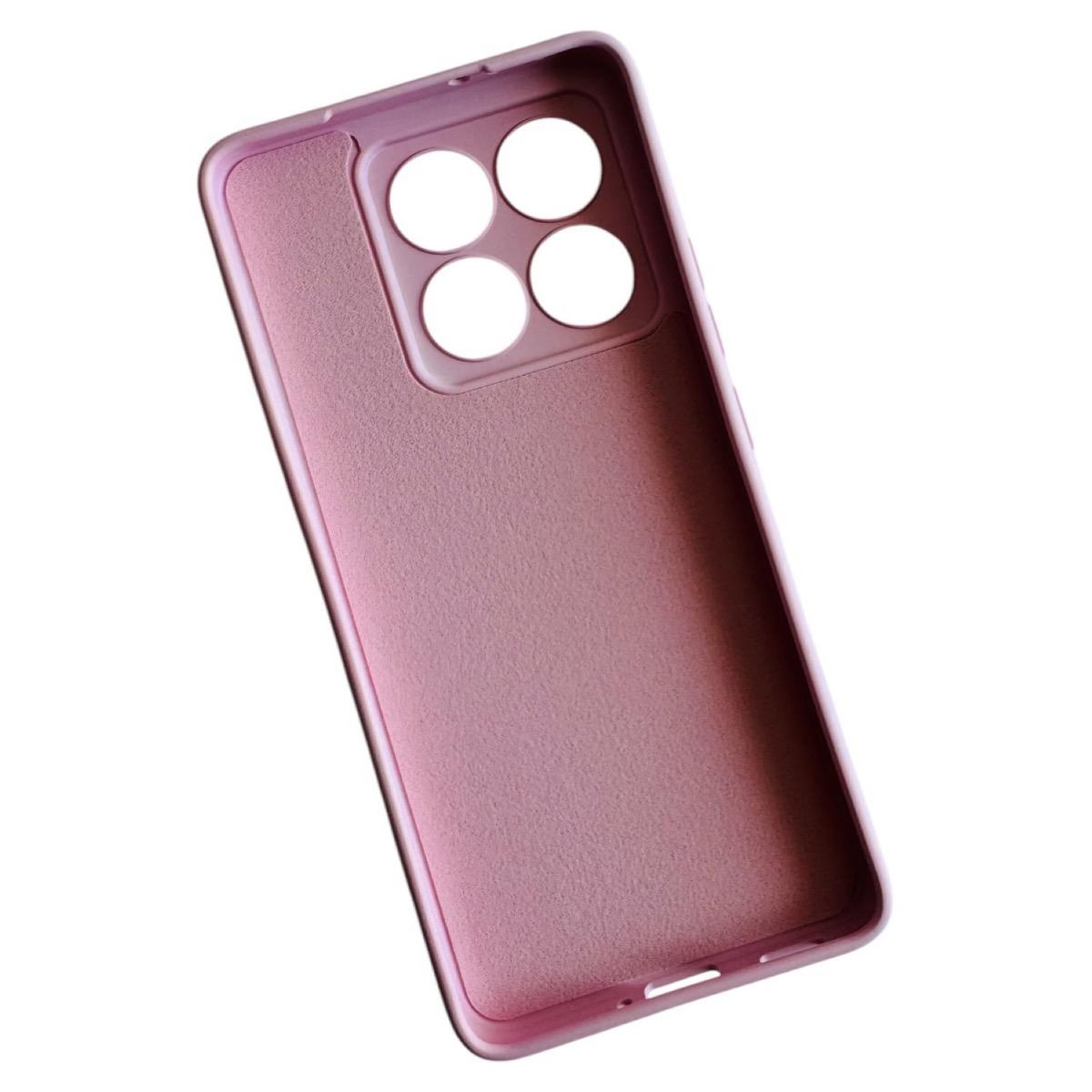 GENERICO - Carcasa Funda Para Xiaomi 14T 5g Silicona Rosa Palo