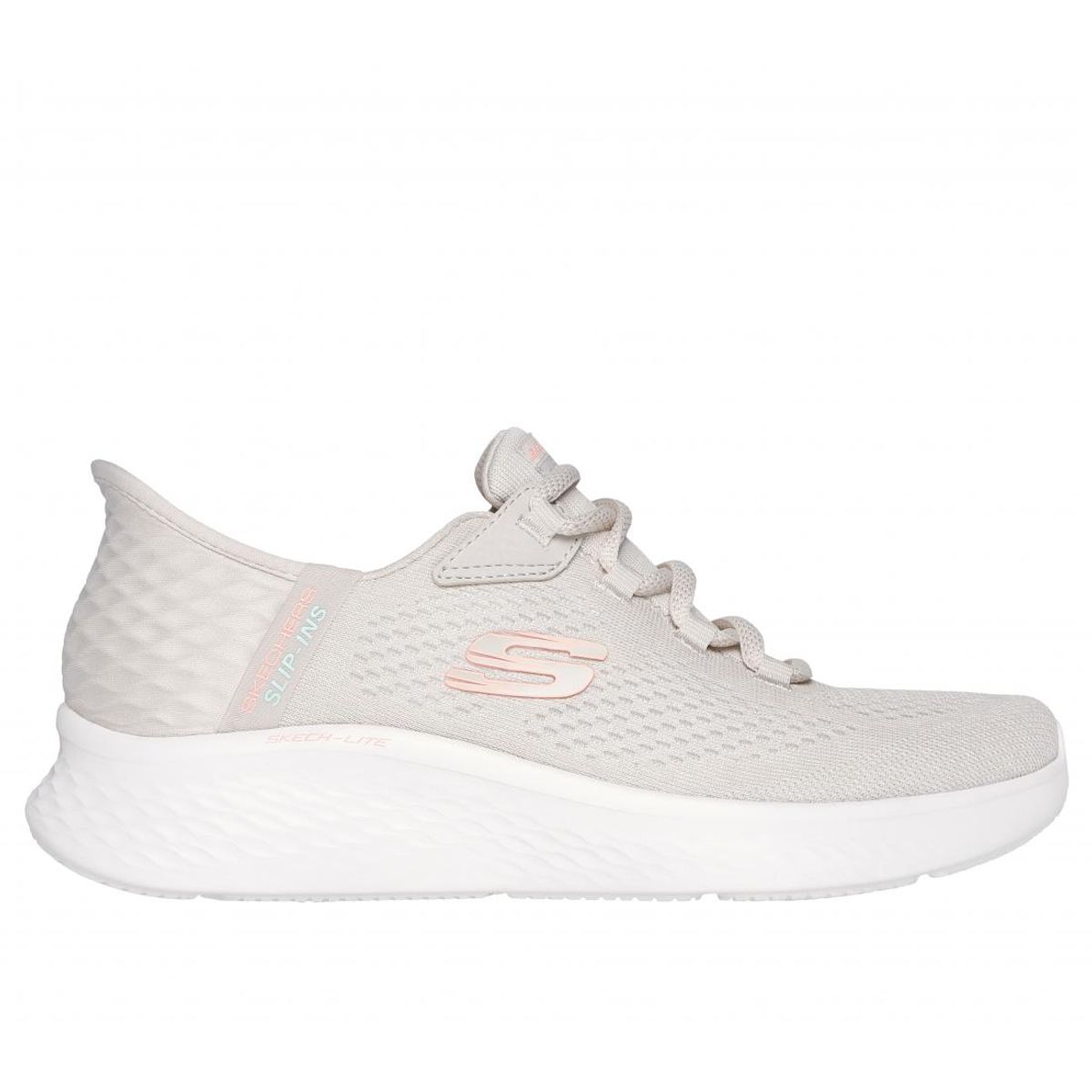 SKECHERS - Zapatilla Mujer Slip-Ins Skech-Lite Pro Beige Skechers