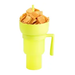 GENERICO - Vaso 2 En 1 Tik Tok Para Snacks Botanero Colores