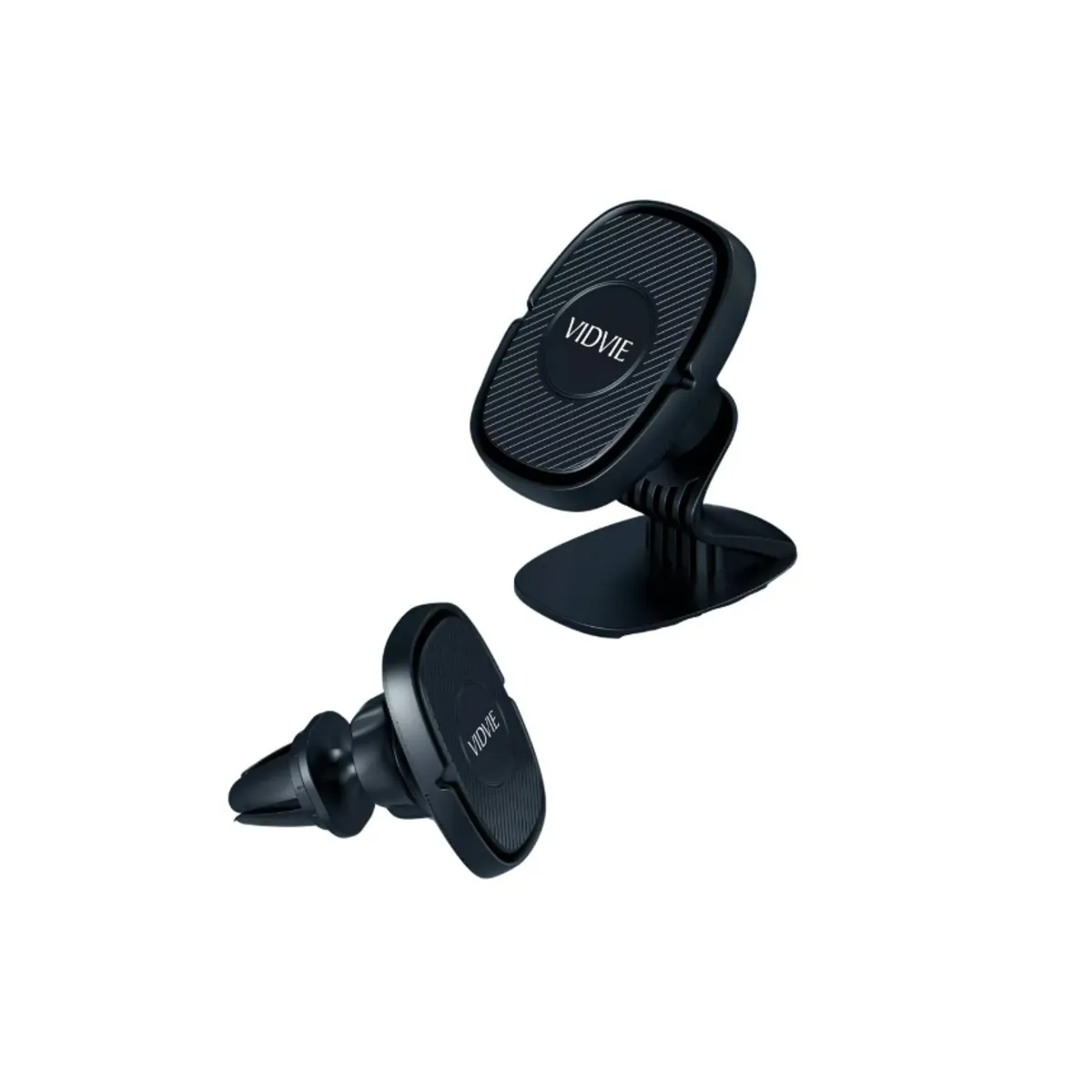 GENERICO - Soporte Porta Celular Magnético 2 En 1 Para Auto Premium