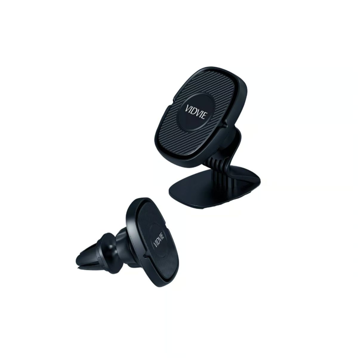 GENERICO - Soporte Porta Celular Magnético 2 En 1 Para Auto Premium