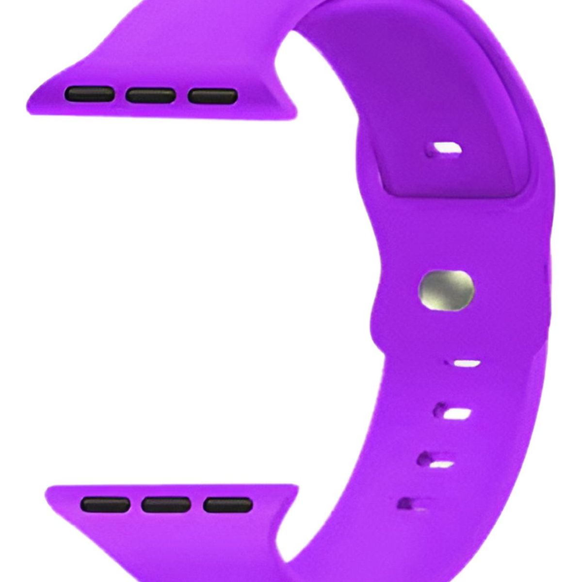IMPORTCLICK - Correa Apple Watch Silicona Morado SM 38x40x41 MM - Morado