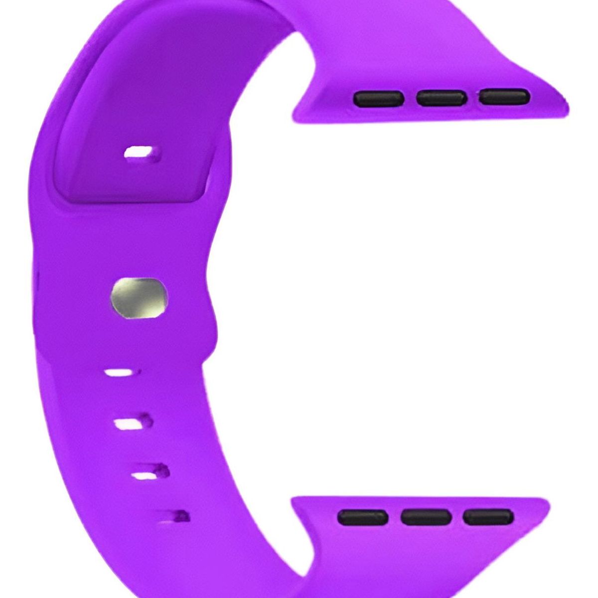 IMPORTCLICK - Correa Apple Watch Silicona Morado SM 38x40x41 MM - Morado