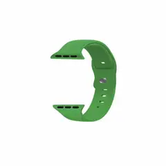 IMPORTCLICK - Correa Apple Watch Silicona Verde Pino SM 42x44x45 MM - Verde Arlequín