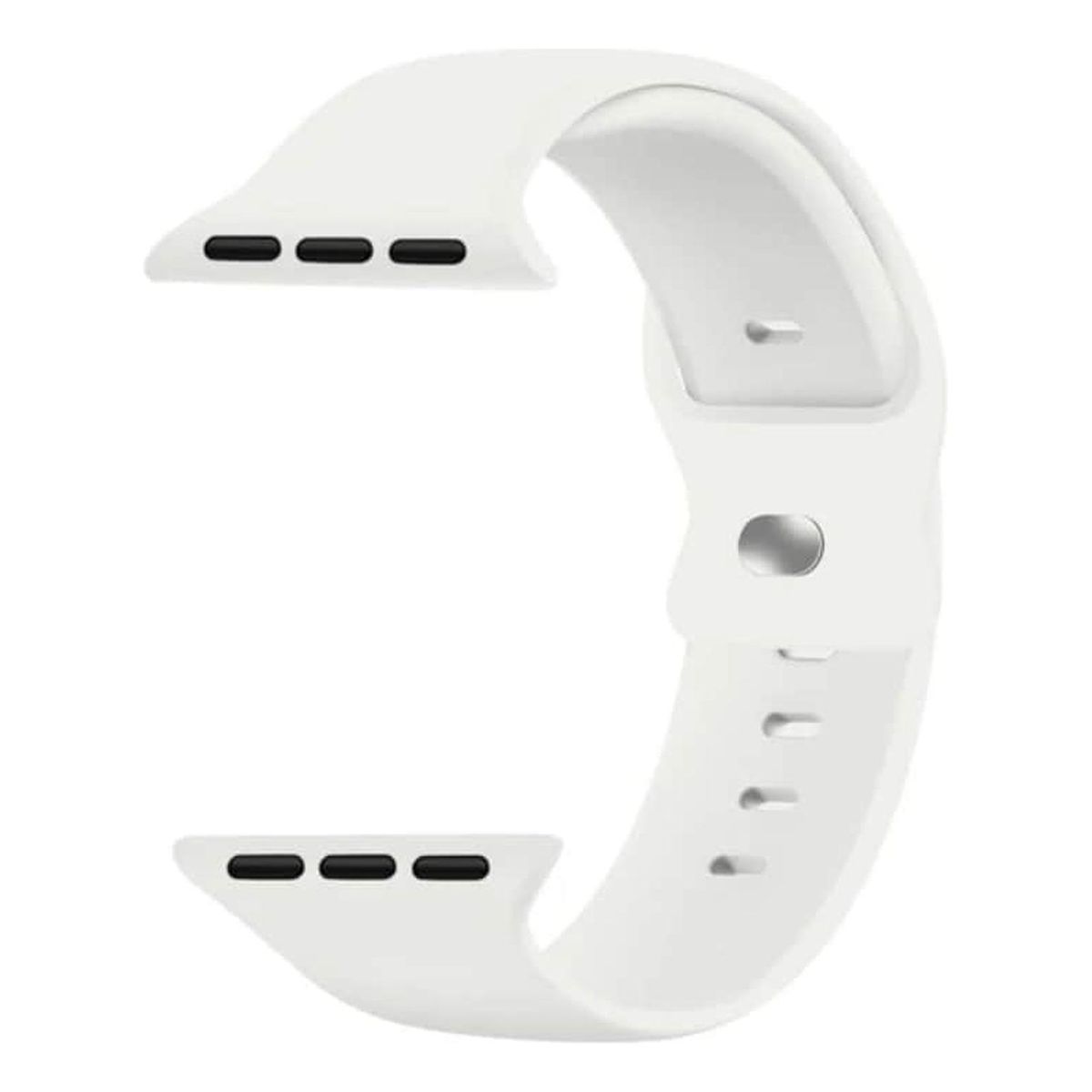 IMPORTCLICK - Correa Smartwatch Silicona Blanco S/M 42x44x45 MM
