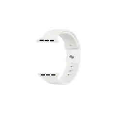 IMPORTCLICK - Correa Apple Watch Silicona Blanco SM 42x44x45 MM - Blanco
