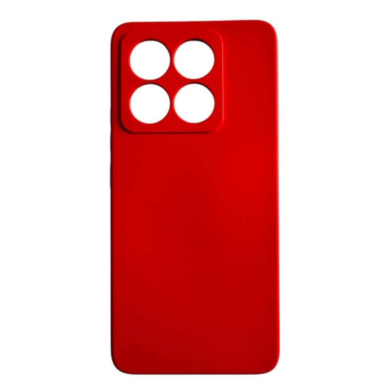 GENERICO - Carcasa Funda Para Xiaomi 14T 5g Silicona Rojo