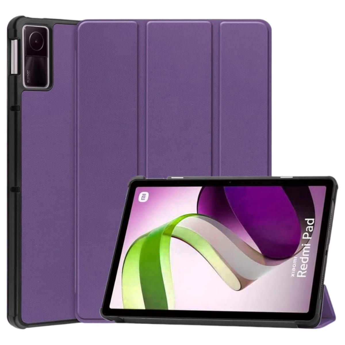 GENERICO - Funda Inteligente compatible con Xiaomi Redmi Pad 1061 Morado