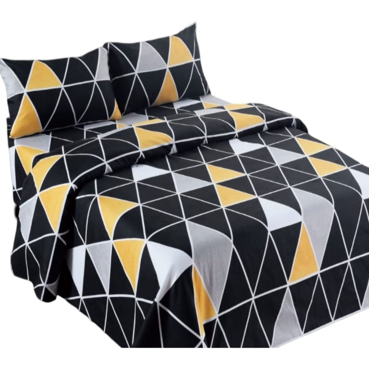 GENERICO - Sábana Super King de 200 Hilos Algodón Suave 1N14