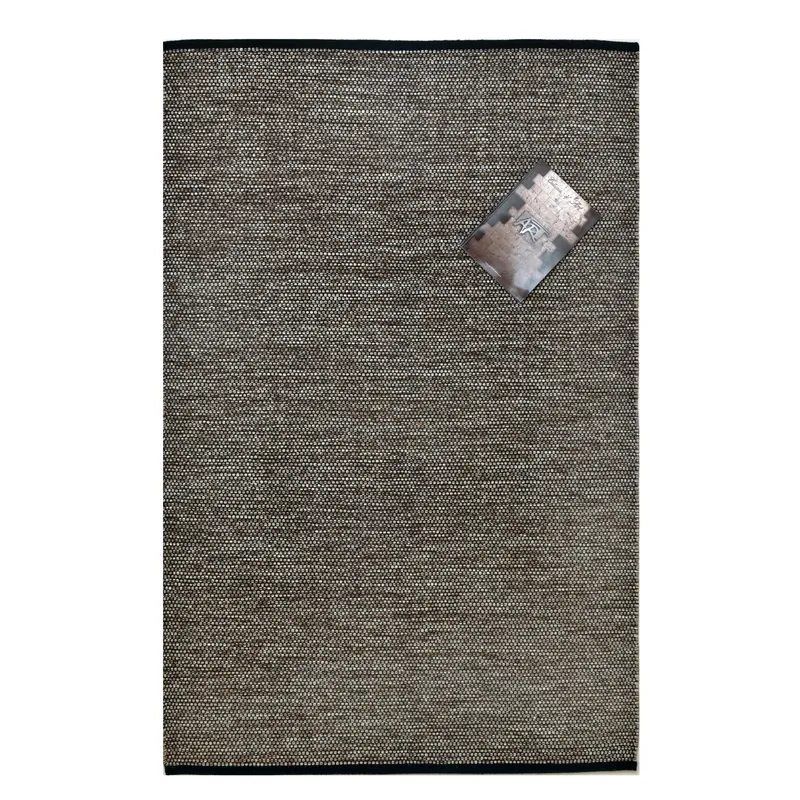 GENERICO - Alfombra Mushroom Con Antideslizante Marrón 1,80 X 2,80 mts