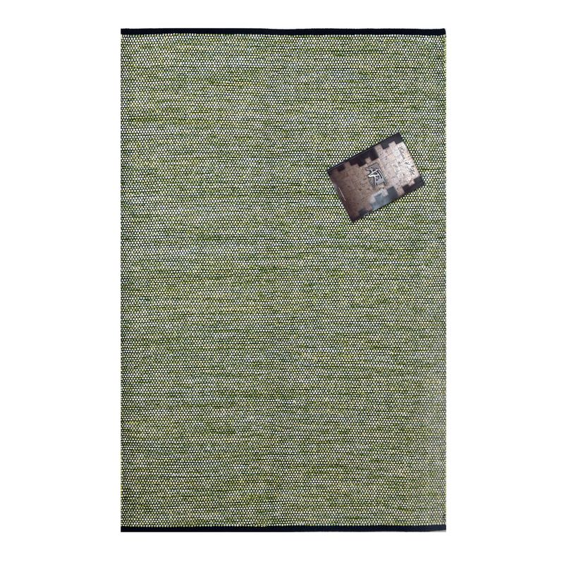 GENERICO - Alfombra Mushroom Con Antideslizante Verde 2,80 X 3,65 mts