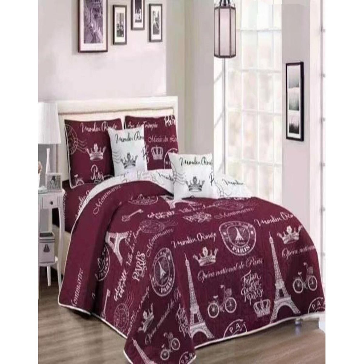 GENERICO - Cubrecama Cobertor Quilt 2 Plaza Primera Verano Q54