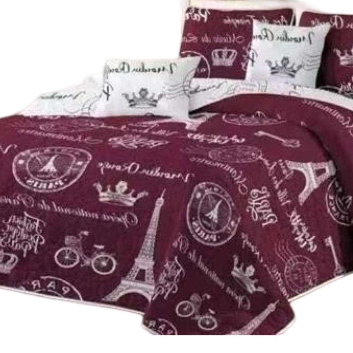 GENERICO - Cubrecama Cobertor Quilt 2 Plaza Primera Verano Q54