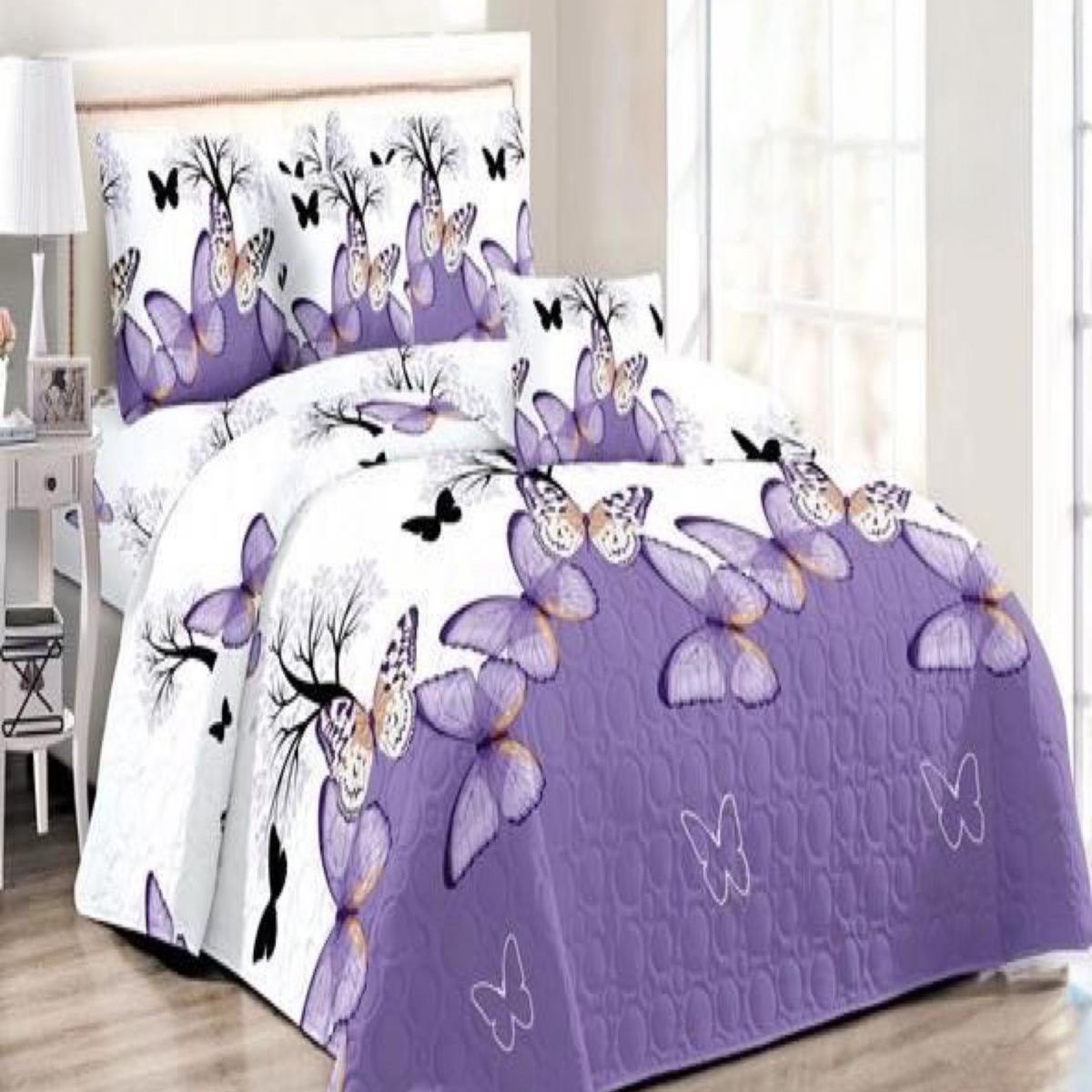 GENERICO - Cubrecama Cobertor Quilt 2 Plaza Primera Verano Q66