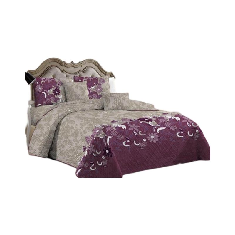 GENERICO - Cubrecama Quilt Verano Plaza y Media Verano Unicolor 11n23