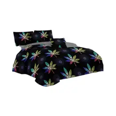 GENERICO - Cubrecama Quilt Verano Plaza y Media Verano Unicolor 11n56