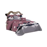 Cubrecama Quilt Verano Plaza y Media Verano Unicolor 11n55