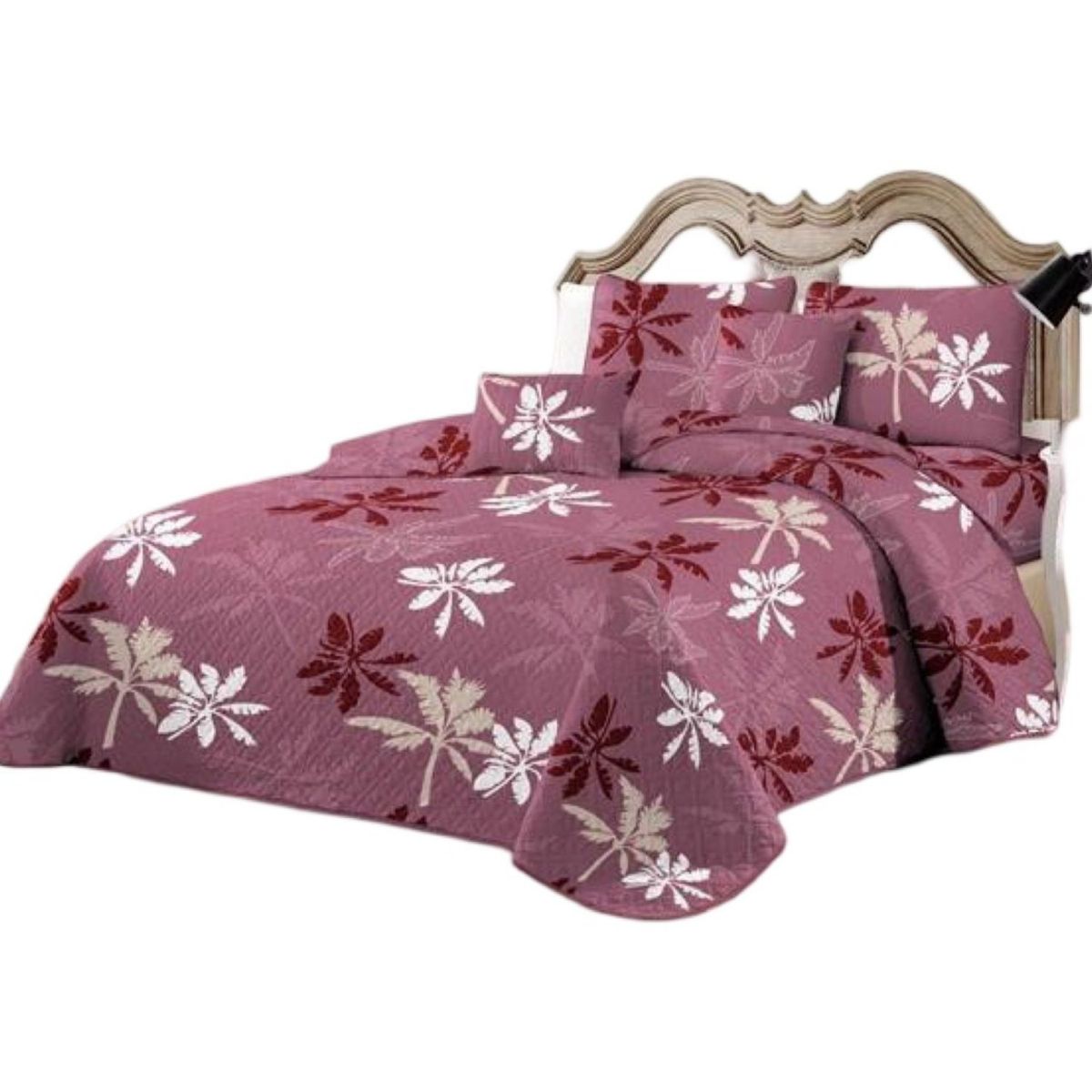 GENERICO - Cubrecama Quilt Verano Plaza y Media Verano Unicolor 11n63