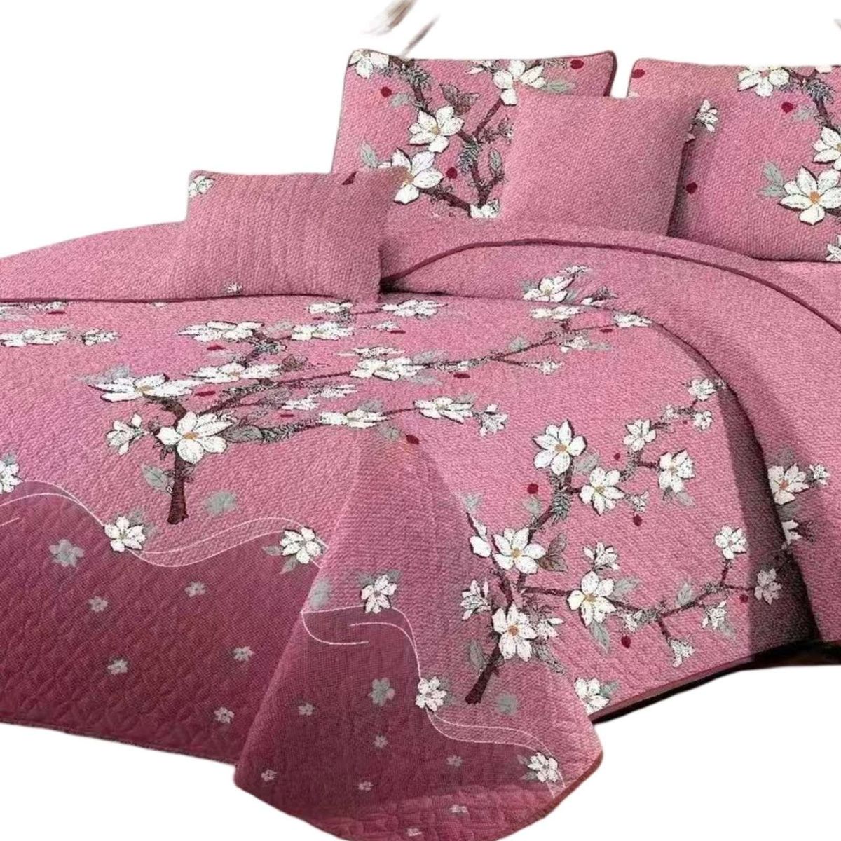 GENERICO - CUBRECAMA QUILT DE VERANO CON DISEÑO 2 PLAZAS