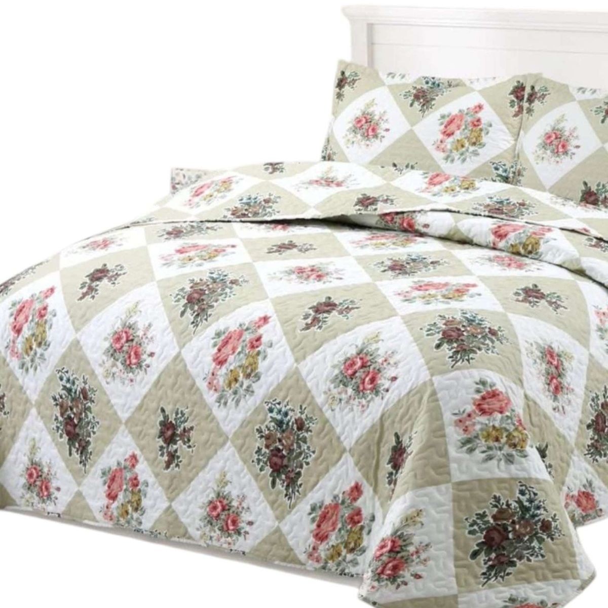 GENERICO - Cubrecama de verano king-superking material quilt