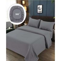 SABANAS 200 HILOS SUPER KING GRIS