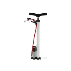 GENERICO - Bombin de pie con bomba y medidor de presión - 61cm