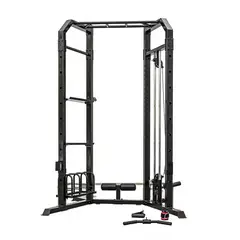 GENERICO - Jaula Rack +Dominadas +Polea +Multifuncion HomeGym - 3551
