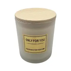 GENERICO - Vela Aromatica Elegante Fragancia Duradera Vaso Blanco