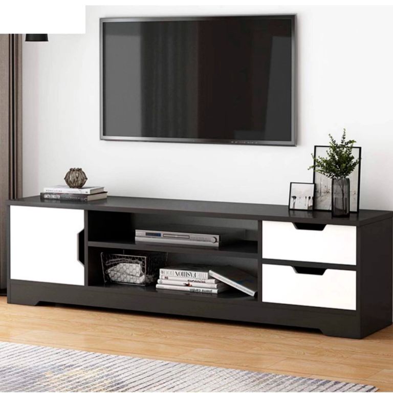 Rack TV Napoles - Moderno, Amplio y Elegante